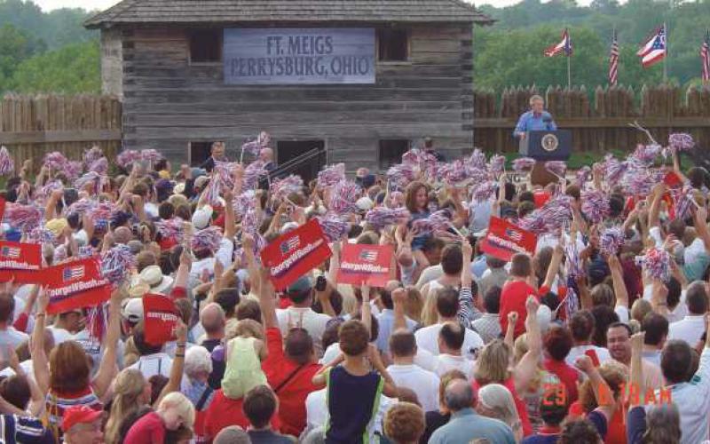 Remembering President George W. Bush’s 2004 visit to Perrysburg