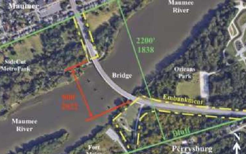 Demise of 1839 Maumee-Perrysburg toll bridge