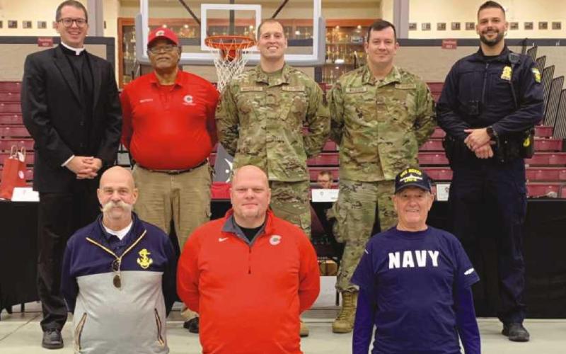 Central Catholic honors local veterans
