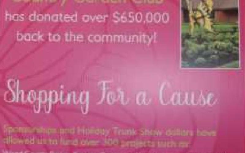 Country Garden Club holds Holiday Trunk Show