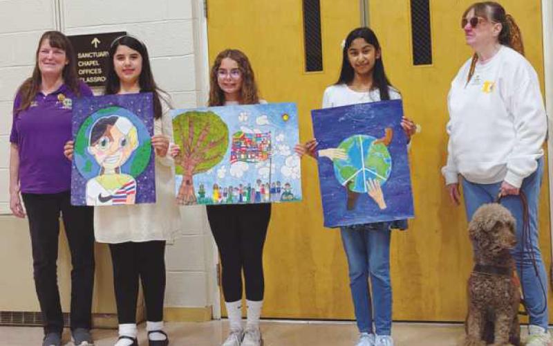 Lions Club names Peace Poster Contest winners