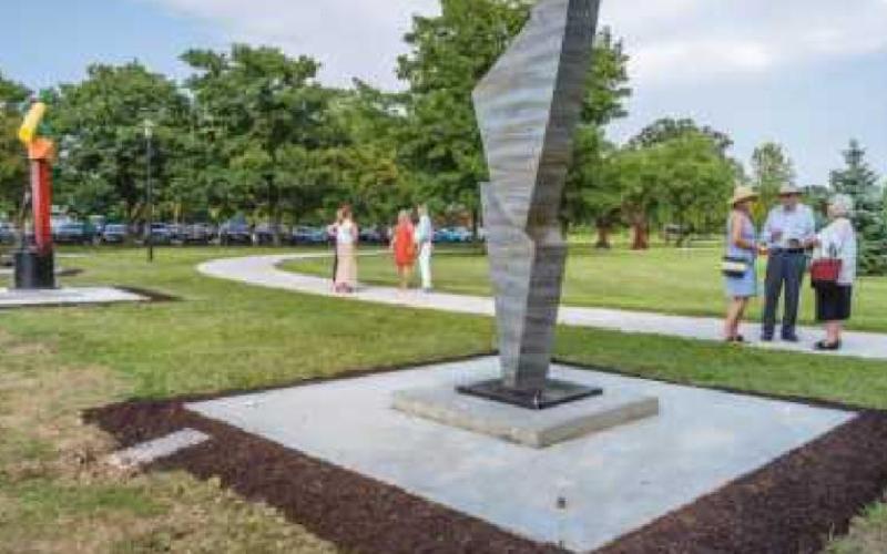 A resplendent opening for Perrysburg Sculpture Walk