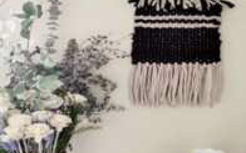 Participants will create a wall hanging from T-shirt yarn.