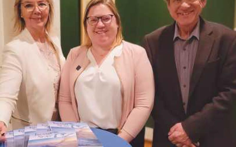 Joy Studer, Ellen Kennedy and Richard Baranowski