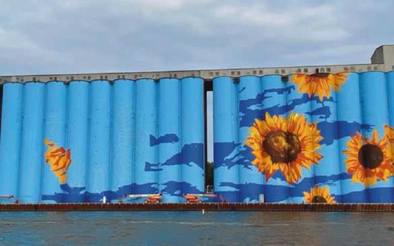 Grain silos evoke passion for community and big win for artistic vision