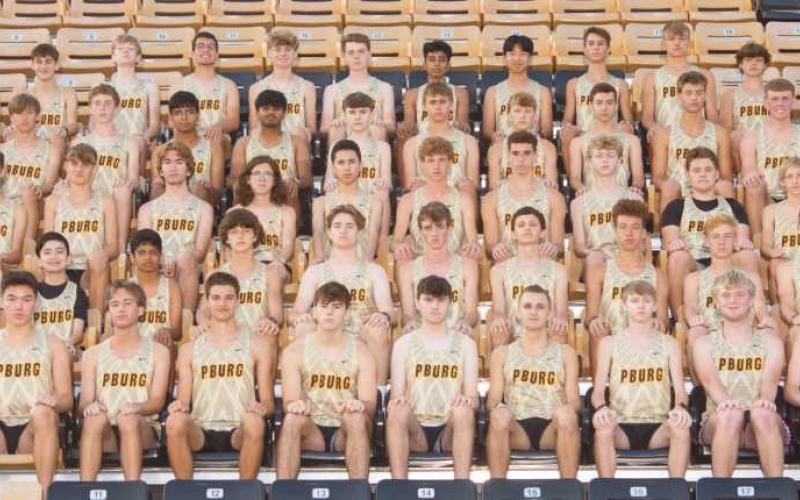 Boys cross country team
