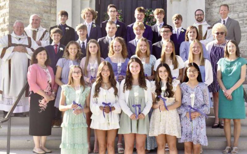 St. Rose celebrates eighth grade graduates