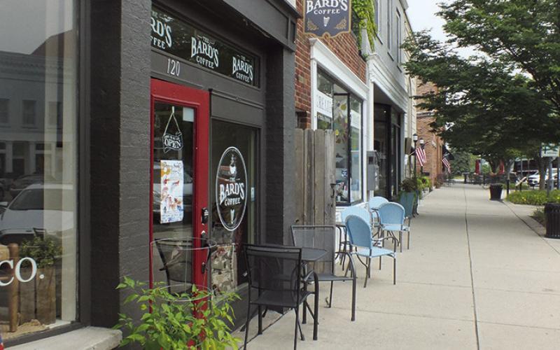 At 120 Louisiana Avenue, Bard’s is tucked (literally) right in the middle of the busiest area in the district.