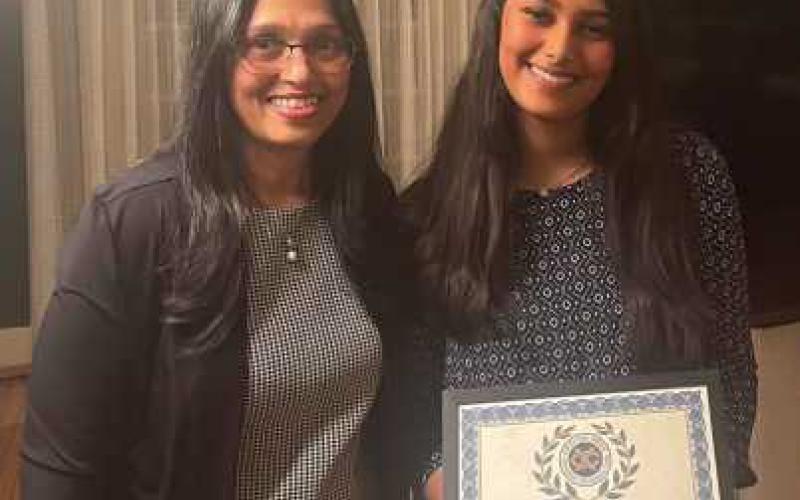 Exchange Club hosts Students of the Month