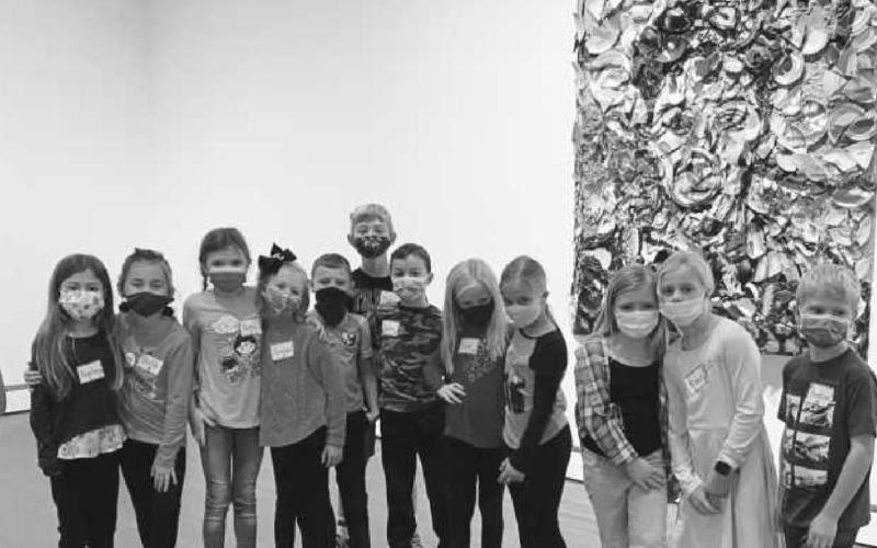 Second-graders visit Toledo Museum of Art