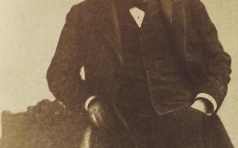 William McKinley as he looked on his visit to Perrysburg.