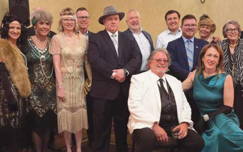 Committee members began planning this past fall for the Bootleggers Bash.