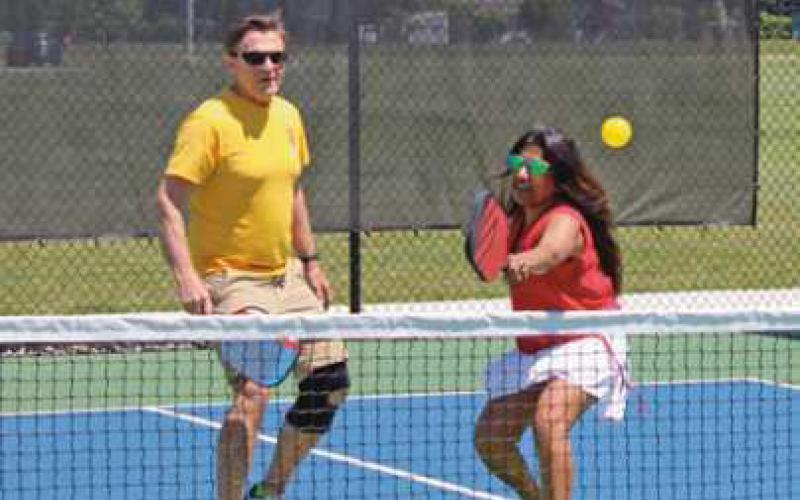 Rotary Club pickleball lessons beneficial to all concerned