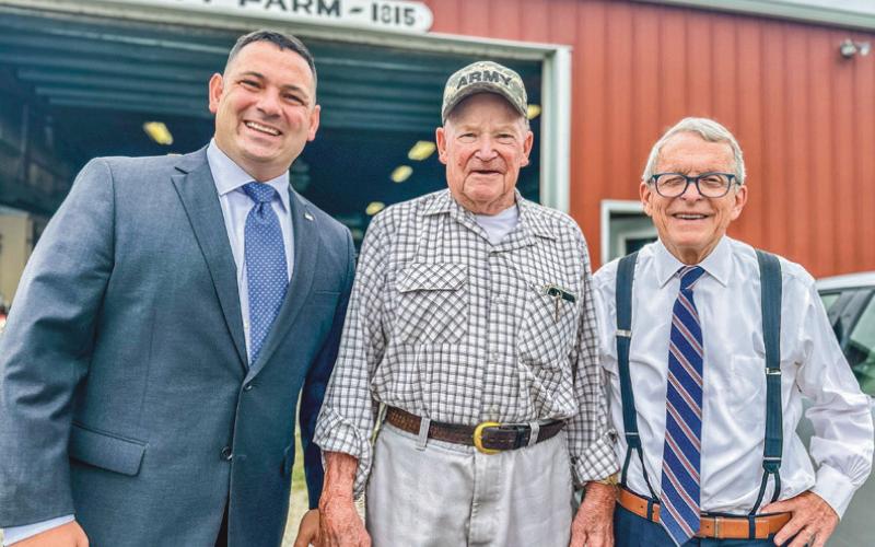 Gov. DeWine visits historic Pratt family farm
