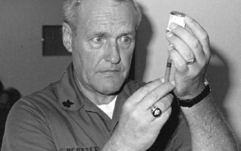 Dale Hertzfeld, Navy corpsman.