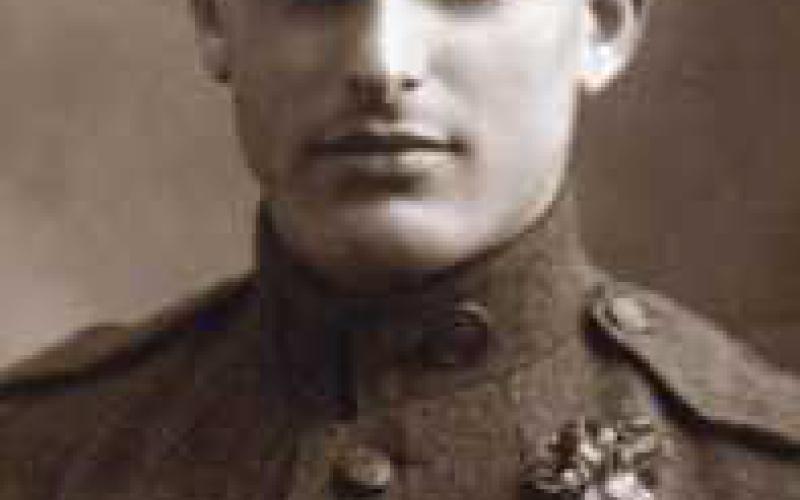 Mr. Hertzfeld's father, Martin Hertzfeld, USMC, WWI, 1918, in France.