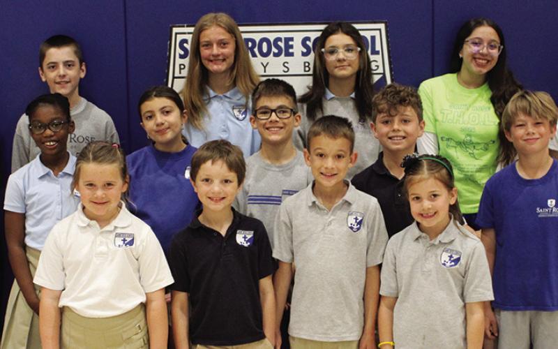 St. Rose announces May Students of the Month