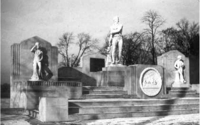 Commodore Perry Monument ca. 1950