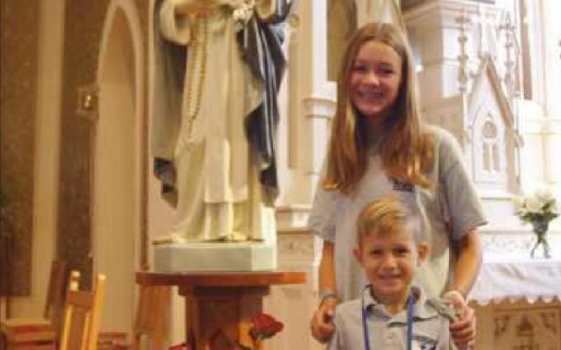 St. Rose welcomes new students, celebrates feast day