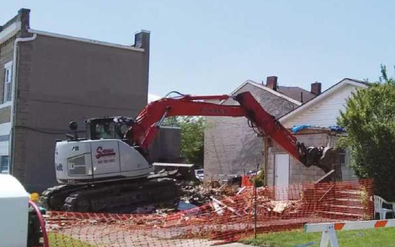 Beloved downtown structure razed to make way for new commercial building