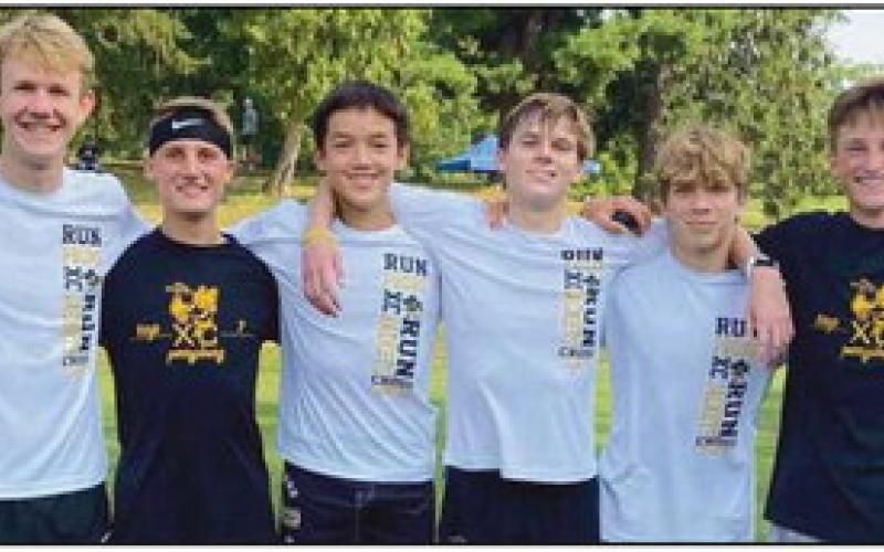 25-20. Jackets place second at cross country in