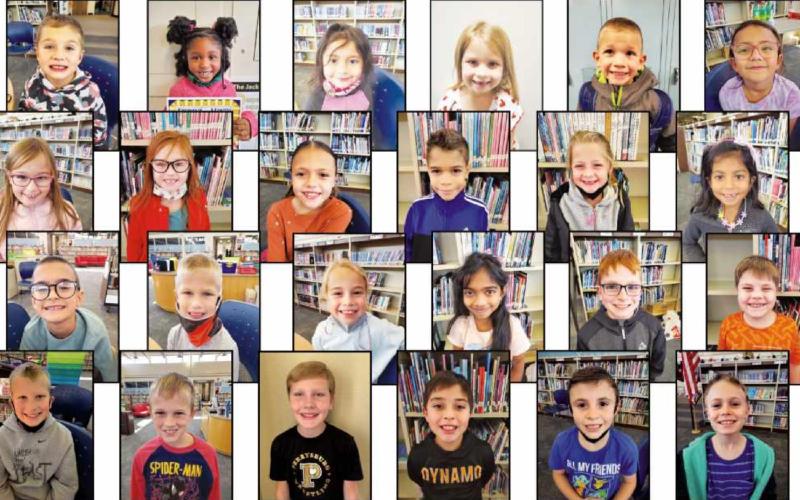 Woodland Elementary October Students of the Month