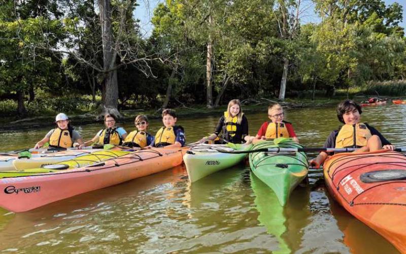 St. Rose eighth-graders explore Maumee River