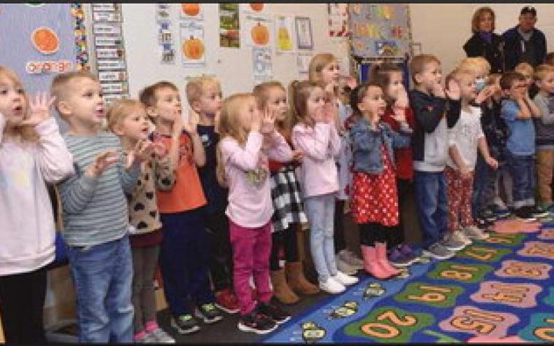 St. Rose Preschool celebrates grandparents