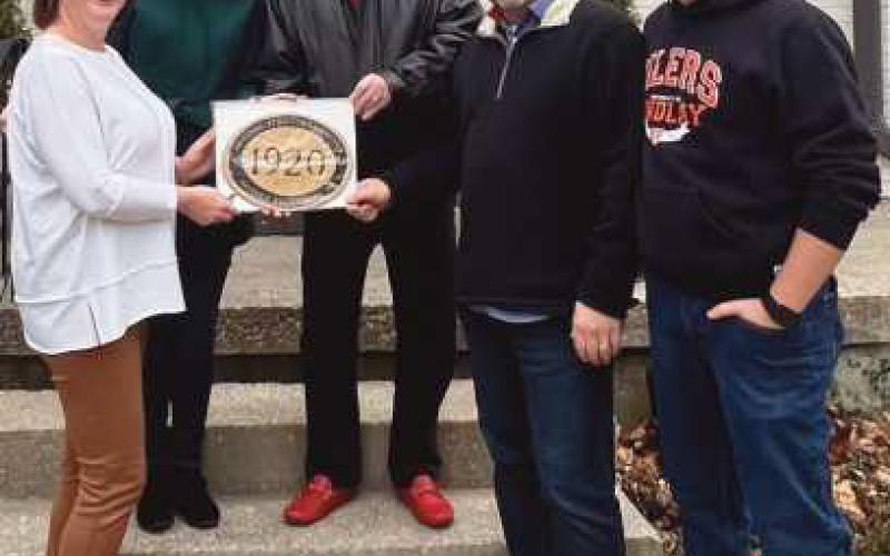 Theriault family home receives historic plaque