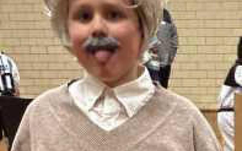 Toth third graders present biography wax museum