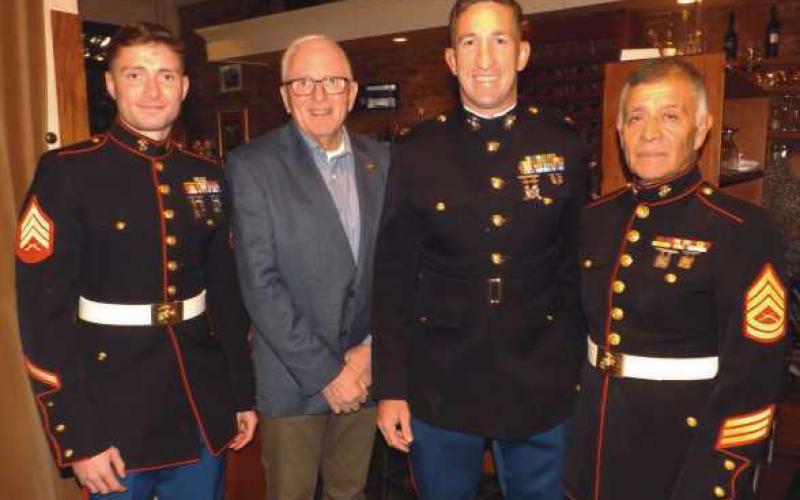 Birthday of the Marine Corps celebrated at Rose &amp; Thistle