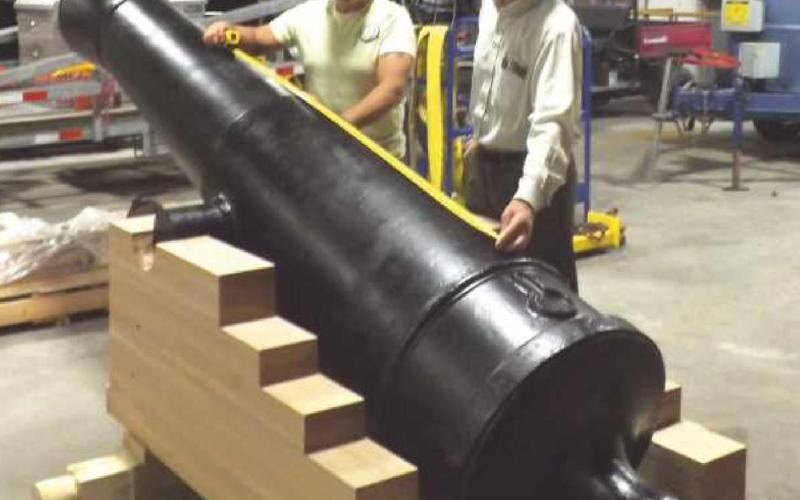 Cannon project nearly complete