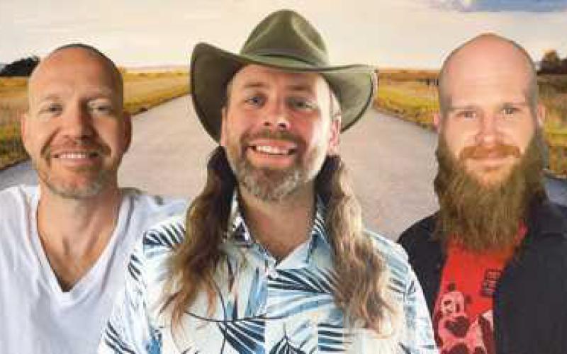 Jake Pilewski and Friends band members are, from left, Jon B. Roth, Jake Pilewski and Isaac Snyder.