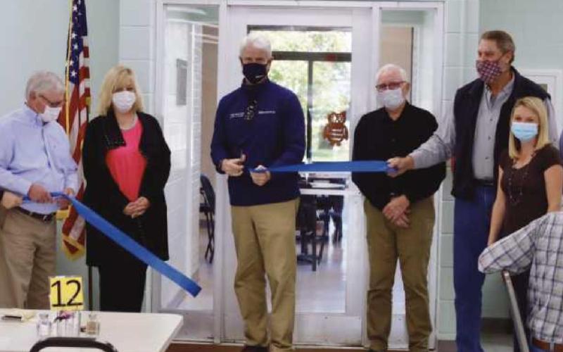 Ribbon cutting ceremony at Perrysburg Senior Center