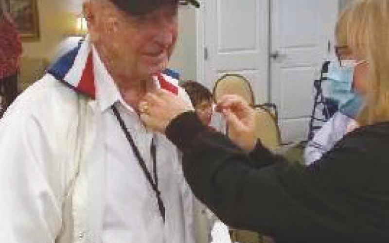Area veterans celebrated at the Waterford in Levis