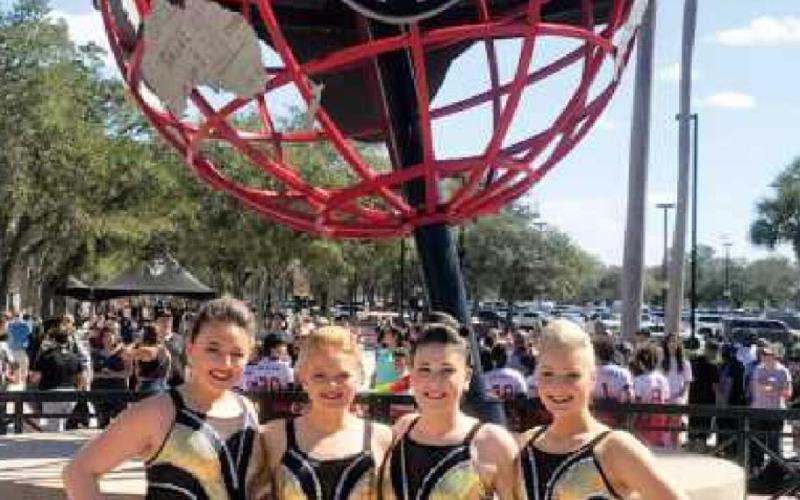 PHS majorettes compete in Twirl Mania at Walt Disney World