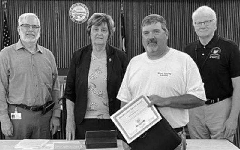 Landfill superintendent recognized