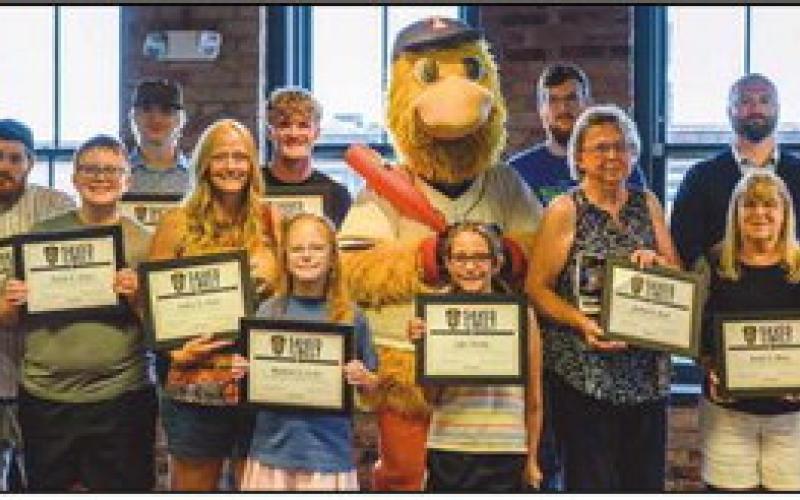 Survivors were recognized at the fourth annual Buckle Up–Batter Up “Saved by the Belt” event at Fifth Third Field.