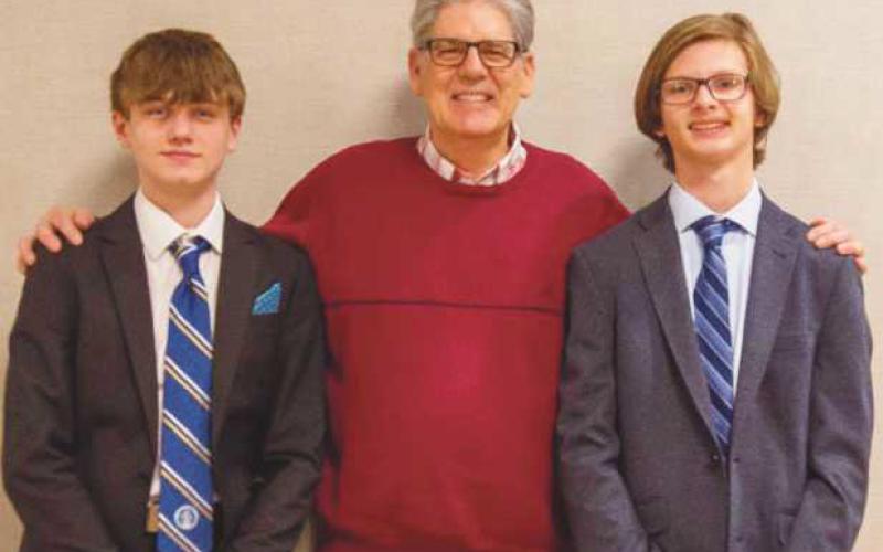 Saint Rose students compete at district science fair