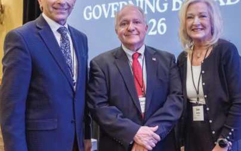 Lake Erie West Regional Council leadership includes Scott Miller, second vice chair; George Sarantou, chair, and Lisa Sobecki, vice chair.