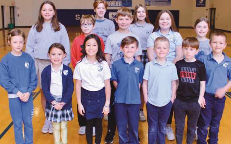 St. Rose ‘Be Kind First’ students for March
