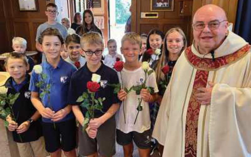 Saint Rose starts school year with Feast of Saint Rose of Lima