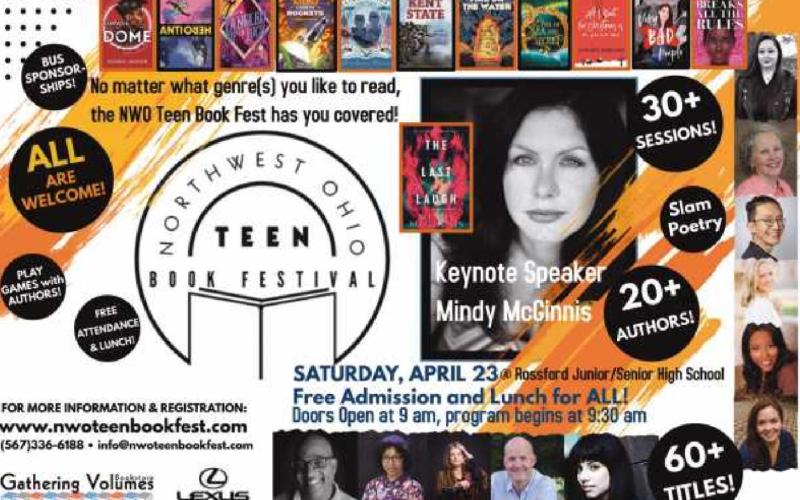 New local book festival dedicated to young adult authors and readers