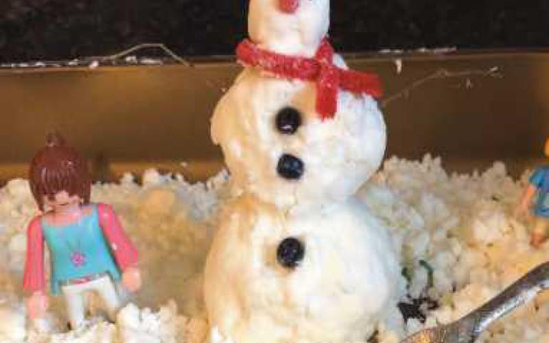 Easy to make pretend snow