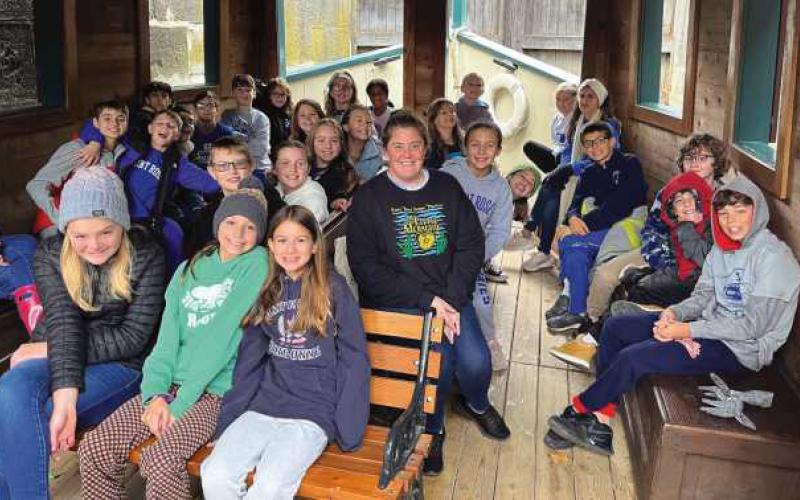 St. Rose students step back in time at Metroparks canal boat experience