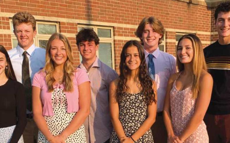 2021 Senior Homecoming Court