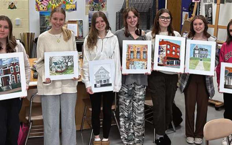 Historic Perrysburg student art exhibit opens at Way