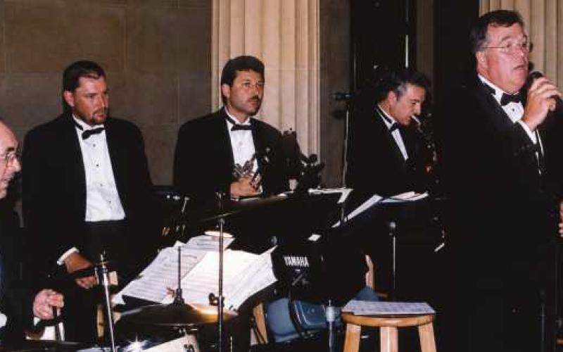 Swingmania, a 14-piece big band, will fill downtown with the sounds of the great swing era on Thursday, August 27.