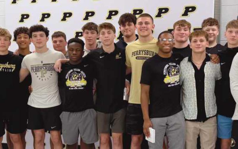 The PHS Wrestling team was recognized for an outstanding season, highlighted by a historic state championship win as well as multiple individual state placers.