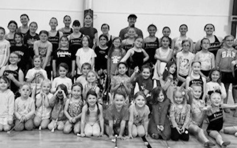 World Twirling Day participants at the Sophisticates.